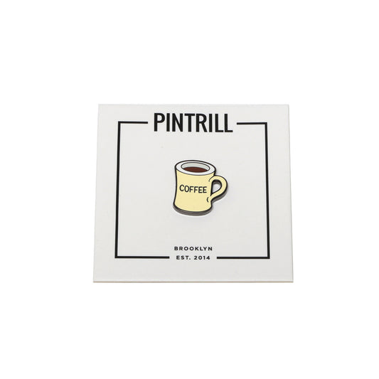 COFFEE MUG PIN/PINTRILL