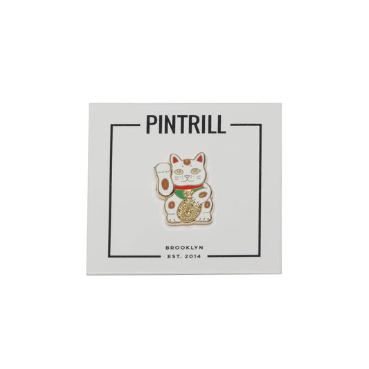 LUCKY CAT PIN/PINTRILL