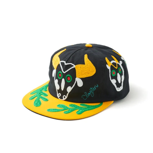 BULL chain stitch embroidery CAP/Clayton Patterson