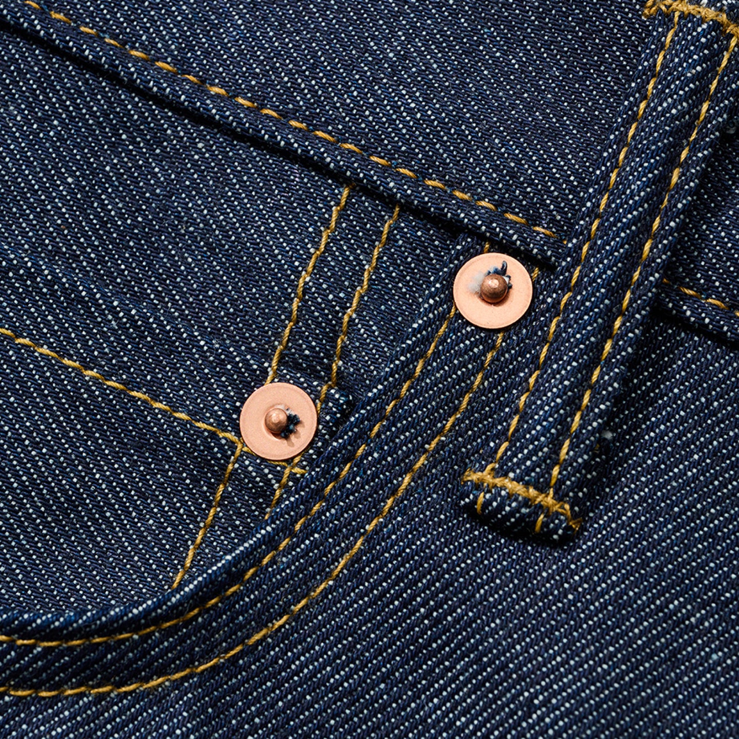 Selvage Indigo Denim Jeans/COTTON RESEARCH CLUB