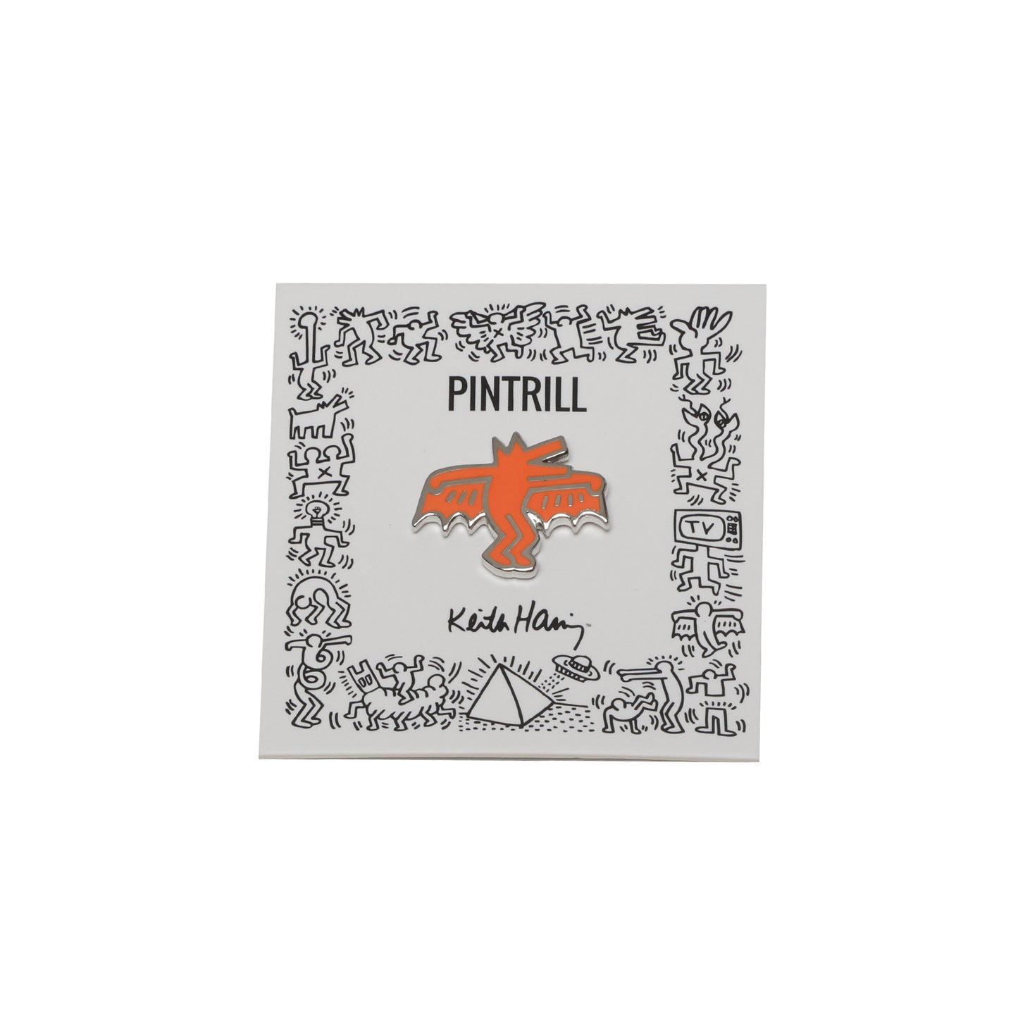 Keith haring Demon dog PIN/PINTRILL
