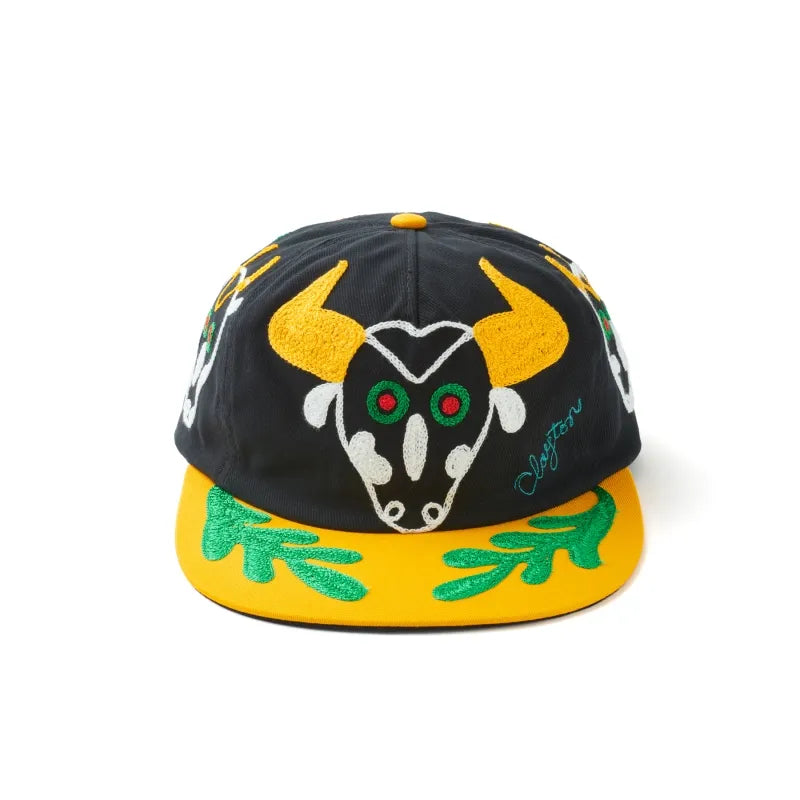 BULL chain stitch embroidery CAP/Clayton Patterson