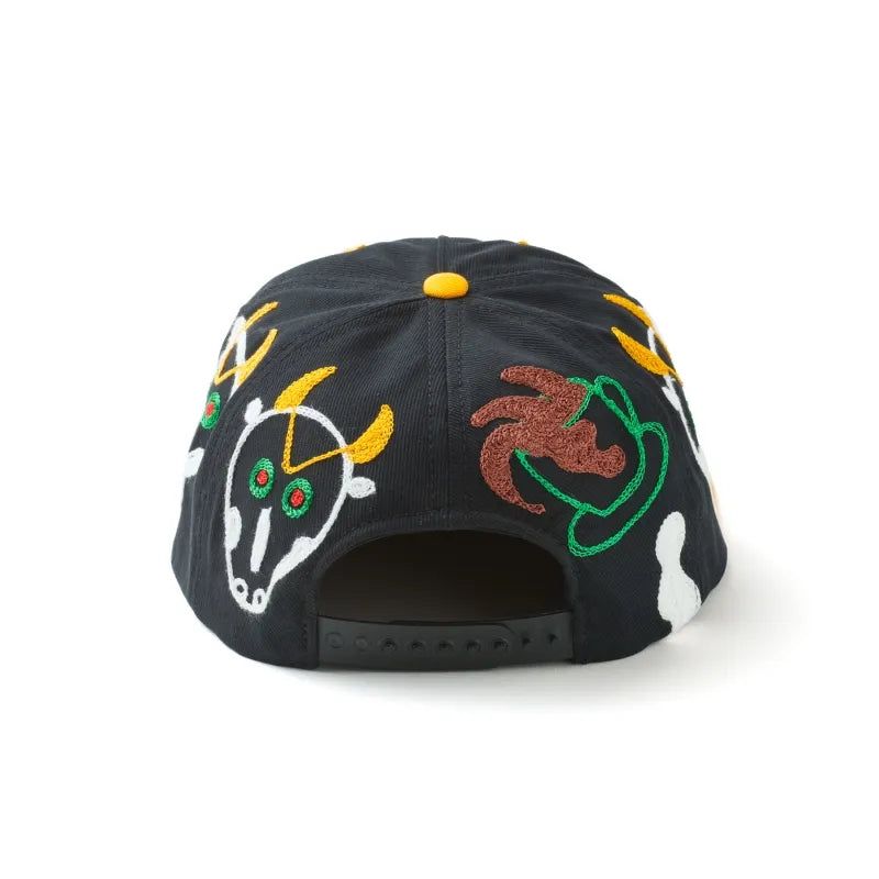 BULL chain stitch embroidery CAP/Clayton Patterson