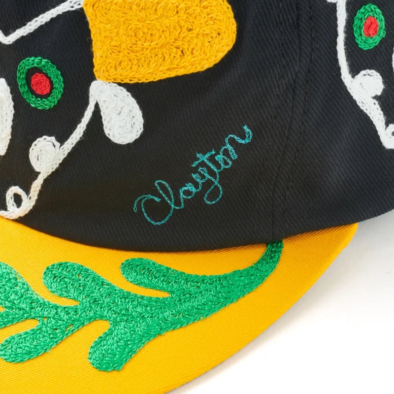 BULL chain stitch embroidery CAP/Clayton Patterson