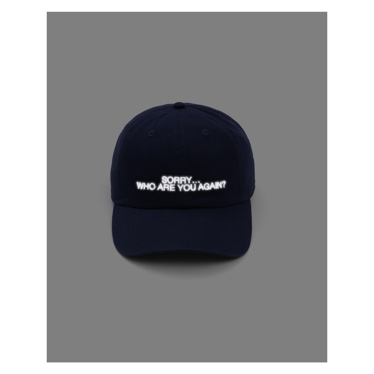 OGIRI CLUB No.001 / SORRY… WHO ARE YOU AGAIN? Cap-NAVY