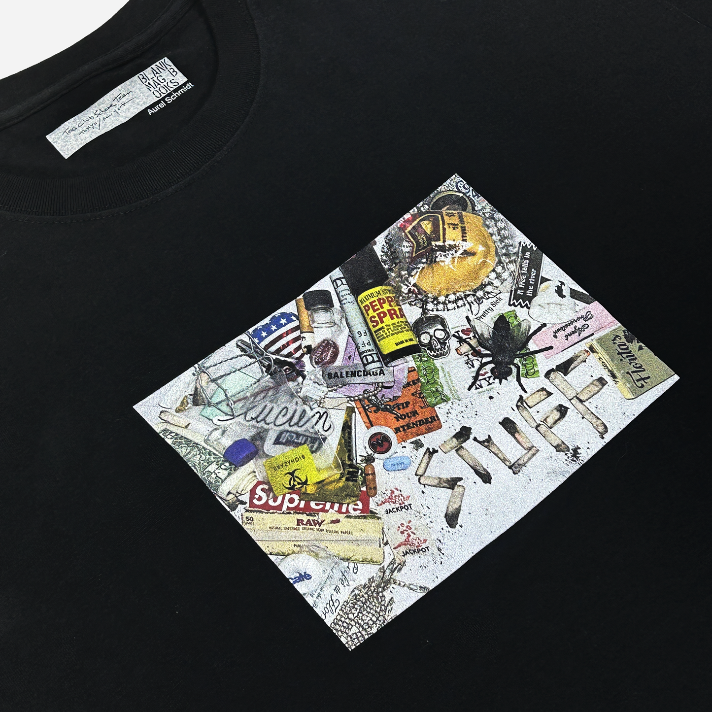 Aurel Schmidt × BLANKMAG × Tea Club Scheme Team SS Tee