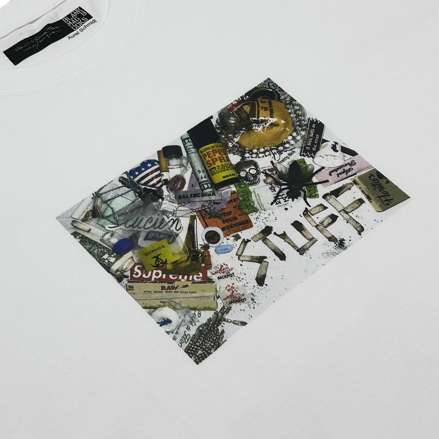 Aurel Schmidt × BLANKMAG × Tea Club Scheme Team SS Tee