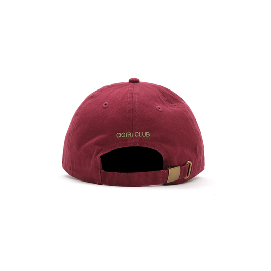OGIRI CLUB No.001 / SORRY… WHO ARE YOU AGAIN? Cap-BURGUNDY