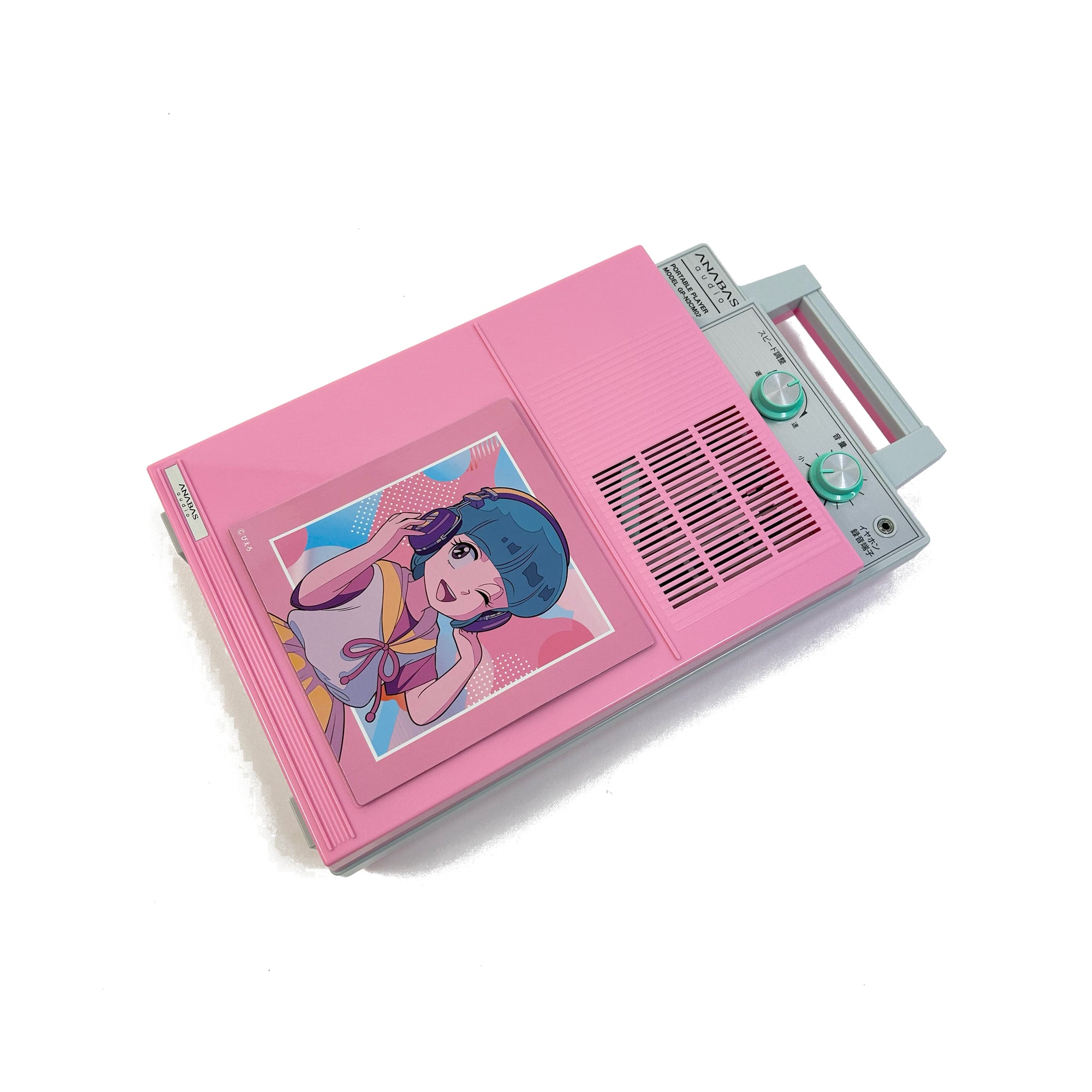 クリィミーマミ 40周年記念　レコードプレーヤー 着せ替えジャケット 魔法の天使クリィミーマミ】40周年記念描きおろし着せ替え