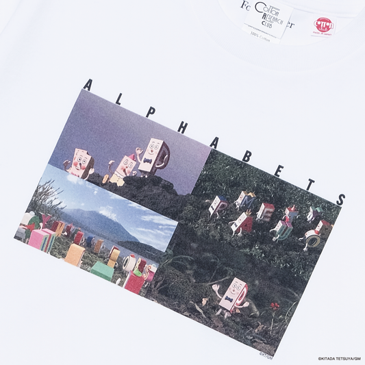 Forever ever × ALPHABETS T-SHIRT with ORIGINAL POSTER