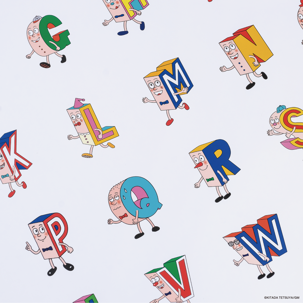 Forever ever × ALPHABETS T-SHIRT with ORIGINAL POSTER