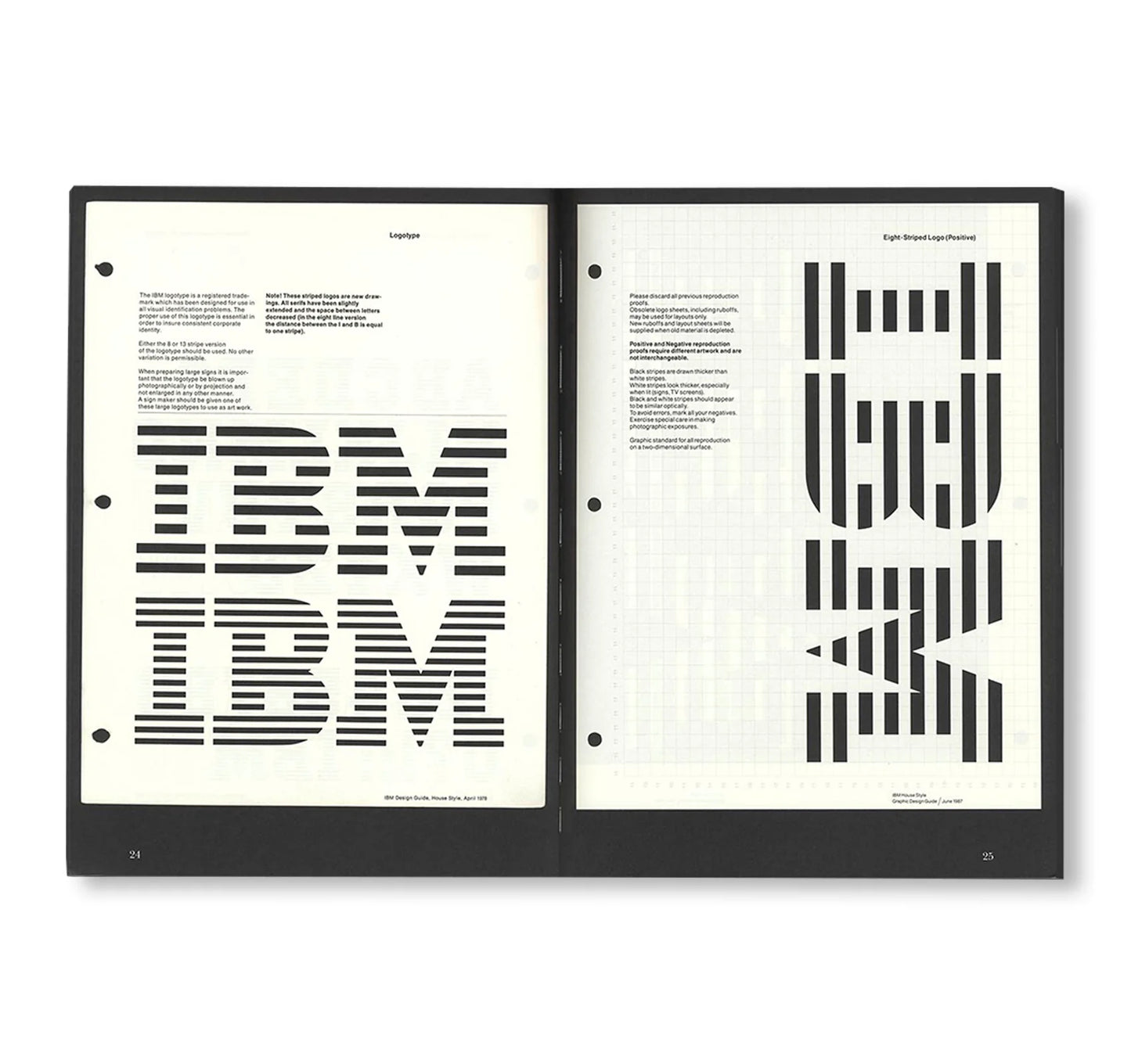 IBM, PAUL RAND’S GRAPHIC STANDARDS MANUAL [REPRINTED EDITION]