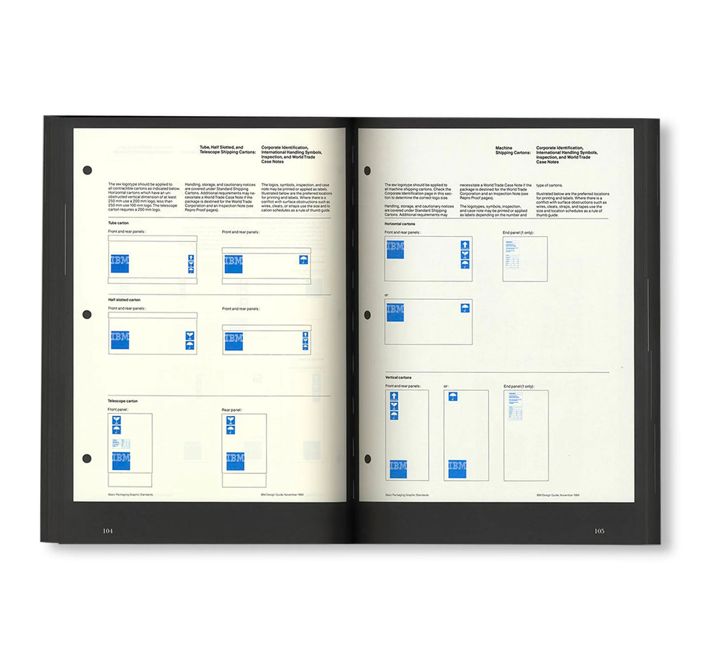 IBM, PAUL RAND’S GRAPHIC STANDARDS MANUAL [REPRINTED EDITION]
