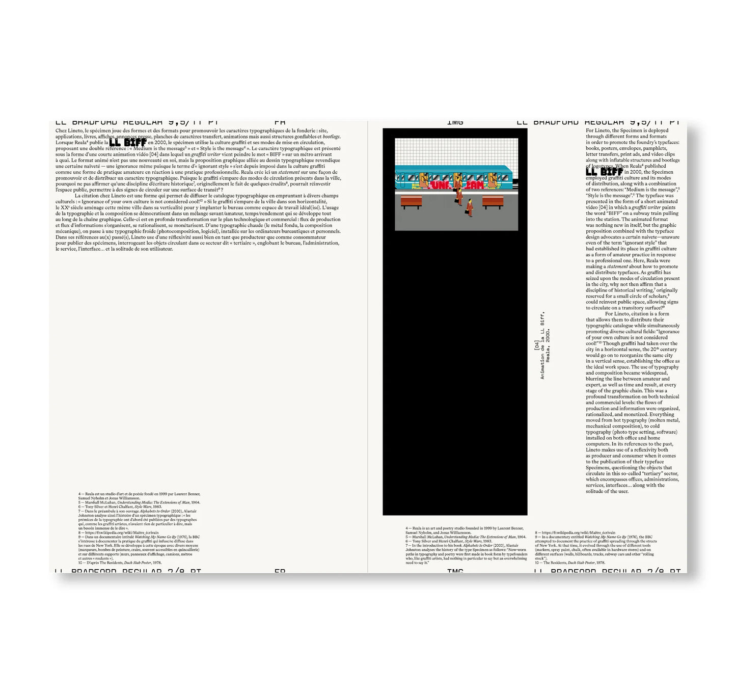 REVUE FAIRE – TO LOOK AT THINGS #30 BIS – TYPES OF TYPES: THE TYPOGRAPHIC SPECIMEN BY LINETO