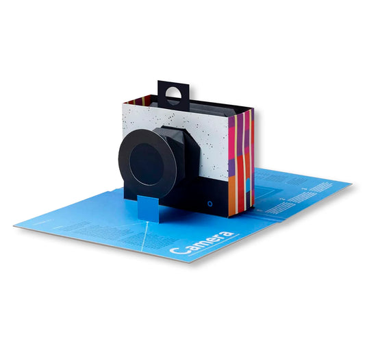 THIS BOOK IS A CAMERA: A POP-UP BOOK CAMERA by Kelli Anderson