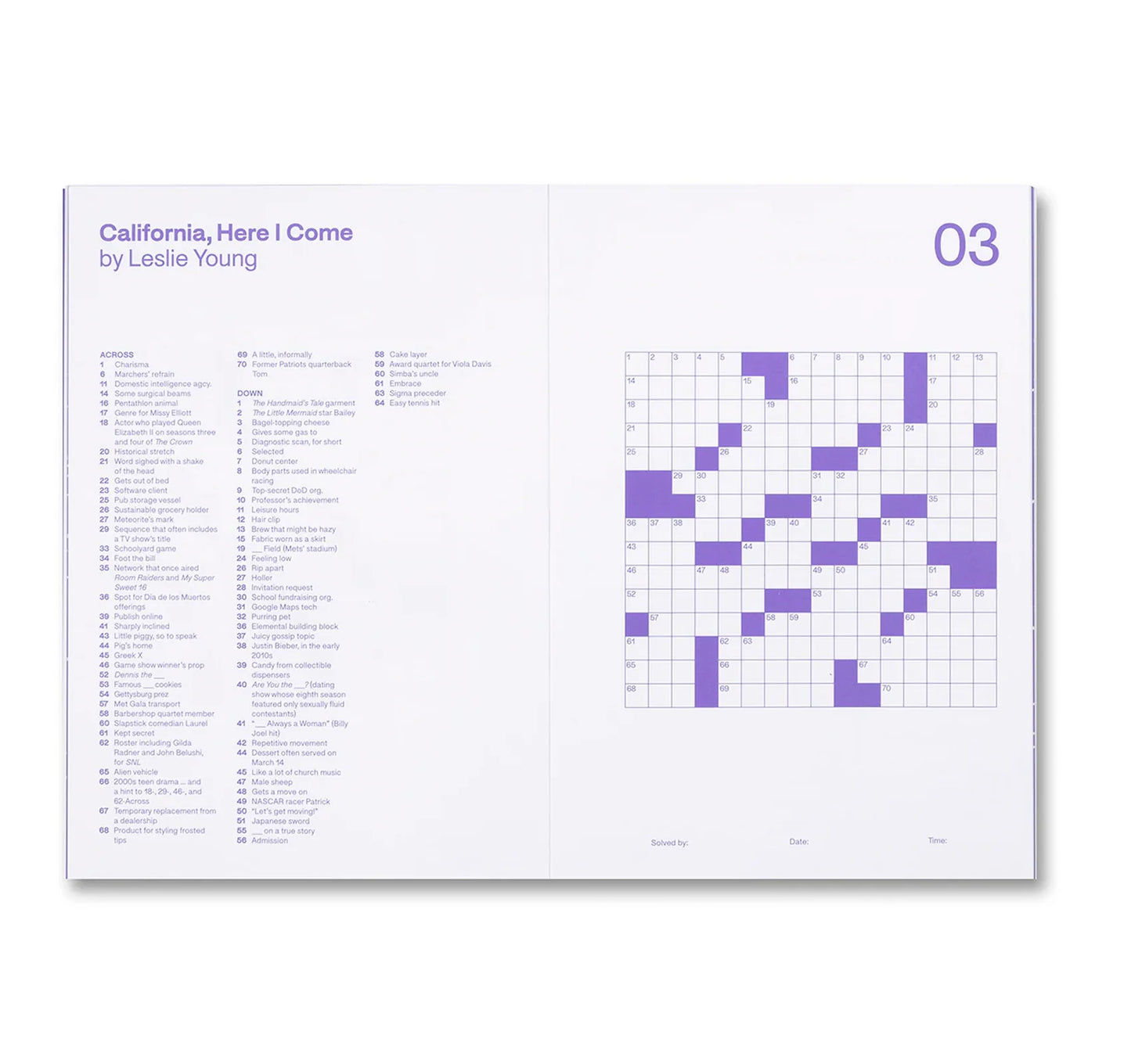 99 TV CROSSWORDS
