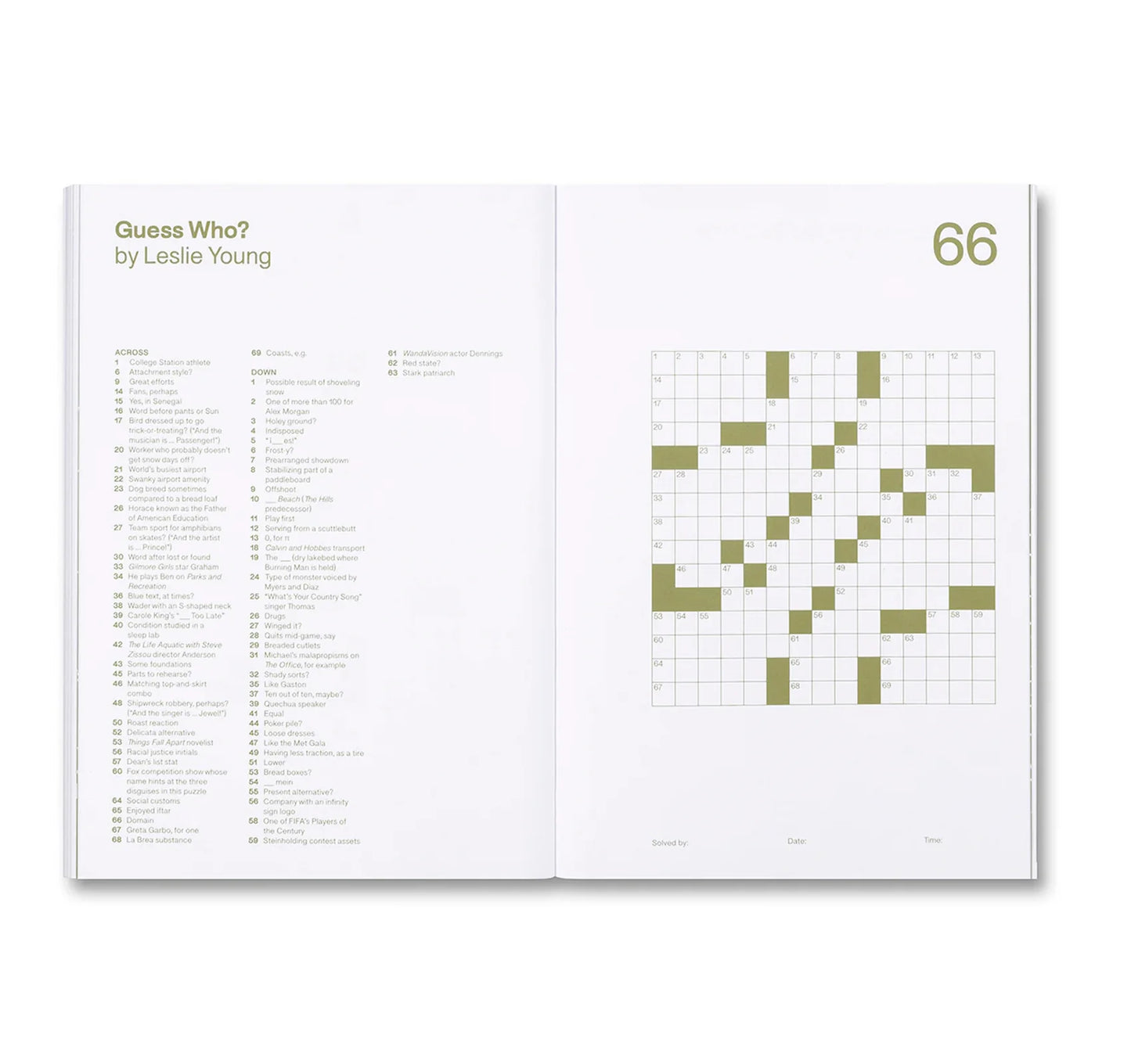99 TV CROSSWORDS