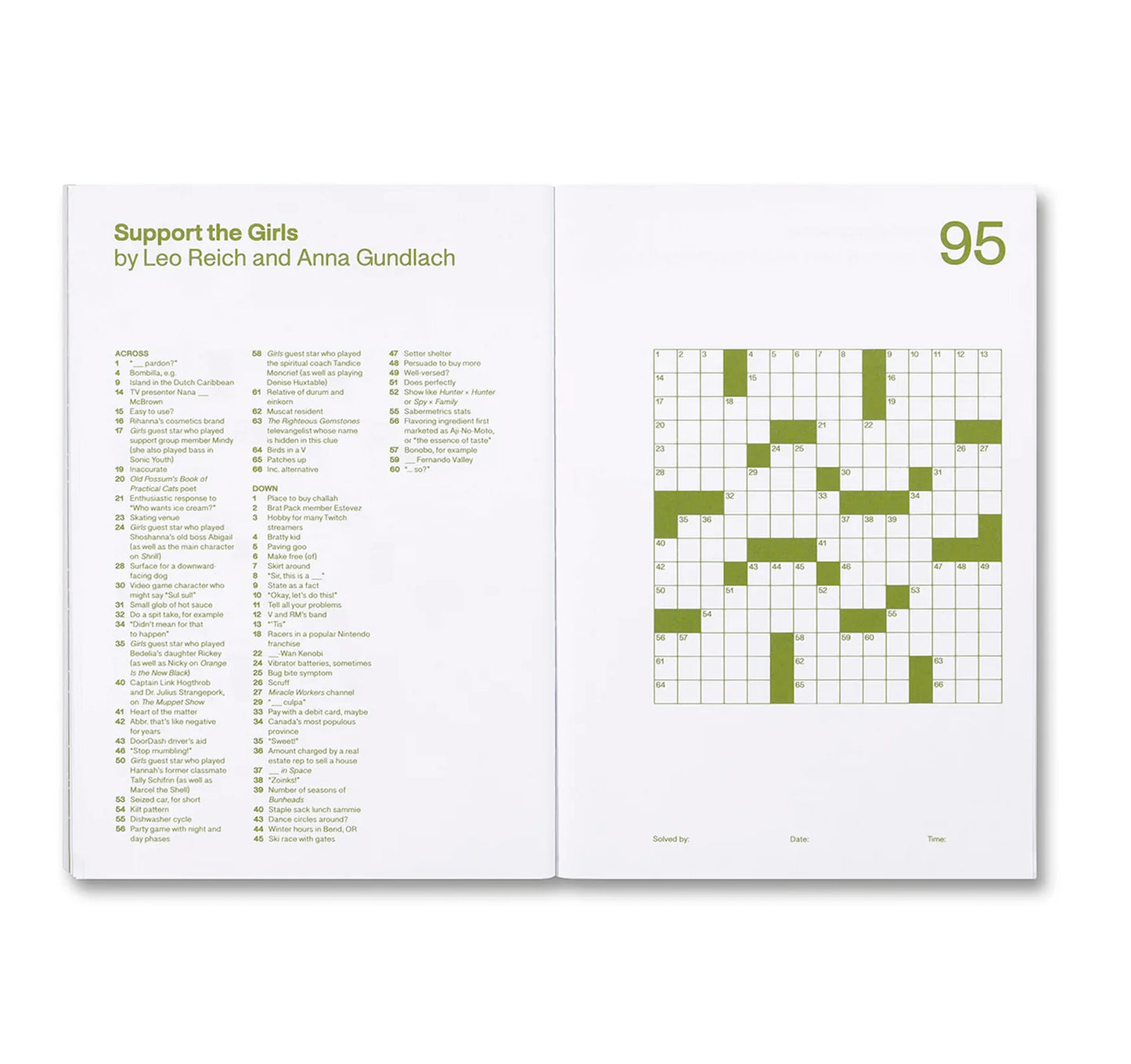 99 TV CROSSWORDS