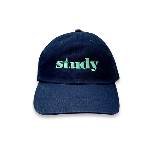 STUDY CAP NAVY×MINT GREEN/STUDY MAGAZINE