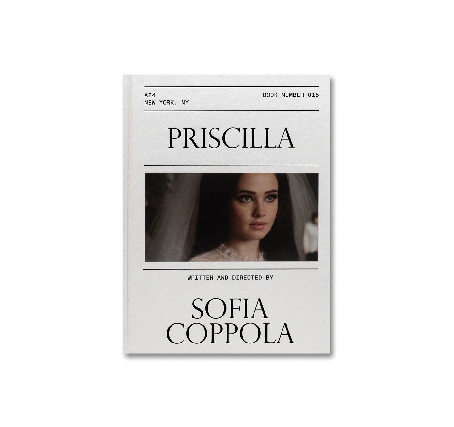PRISCILLA SCREENPLAY BOOK by Sofia Coppola