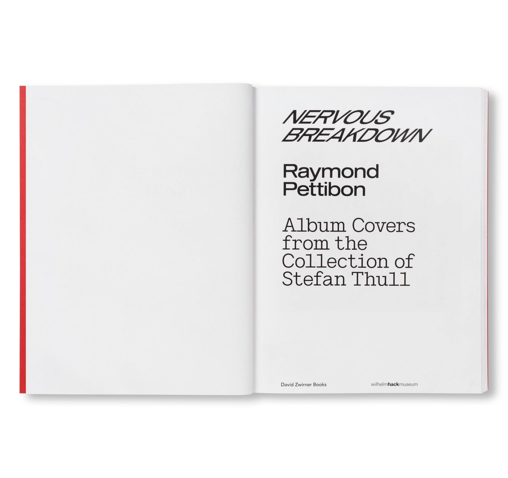 NERVOUS BREAKDOWN: RAYMOND PETTIBON, ALBUM COVERS by Raymond