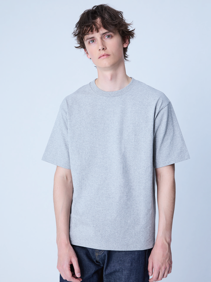 S/S TUBULAR T-SHIRT H.GREY