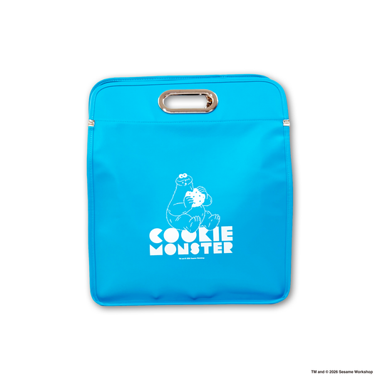 COOKIE MONSTER RECORD BAG / SESAME STREET