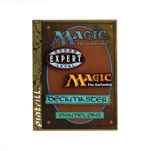 MAGIC THE GATHERING LOGO DECKMASTER PIN SET/PINTRILL