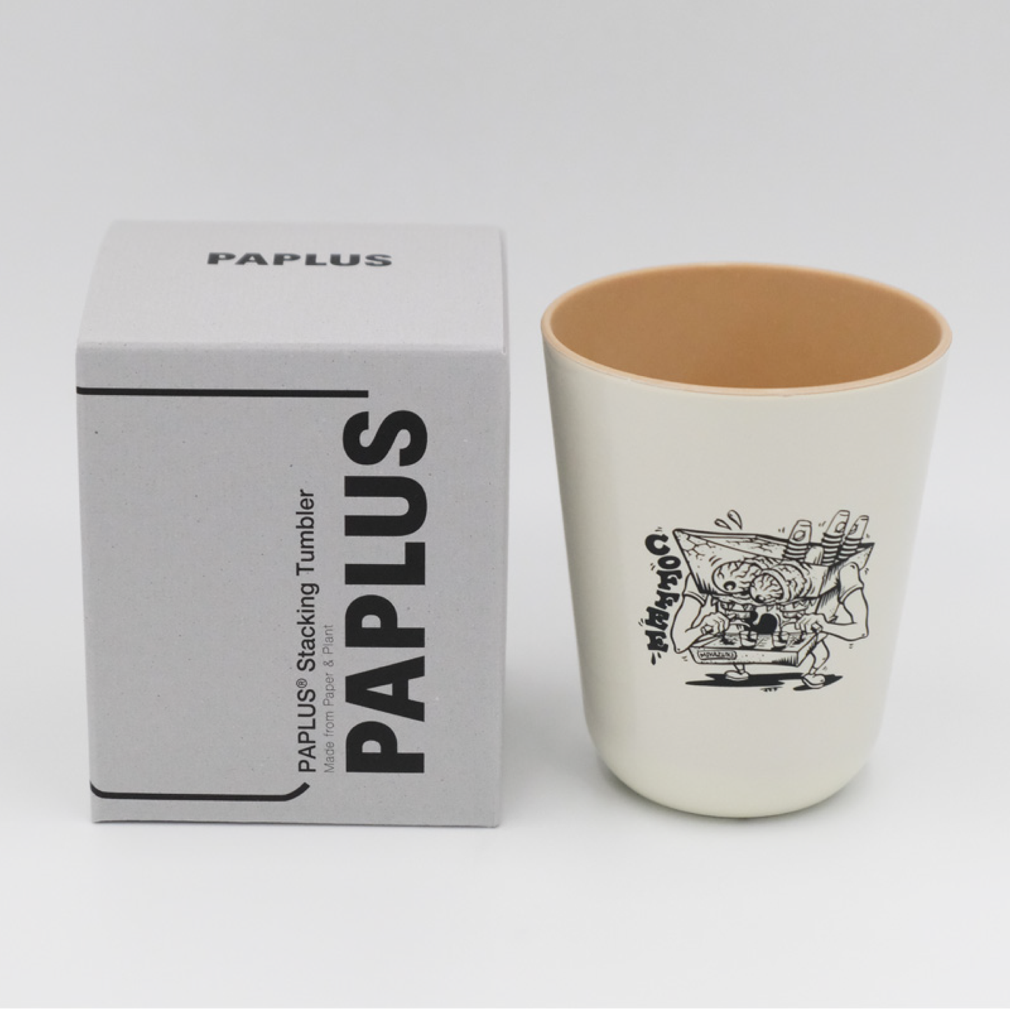 PAPLUS®×JETWRENCH×MIKAZUKISHOTEN Stacking Tumbler 260ml
