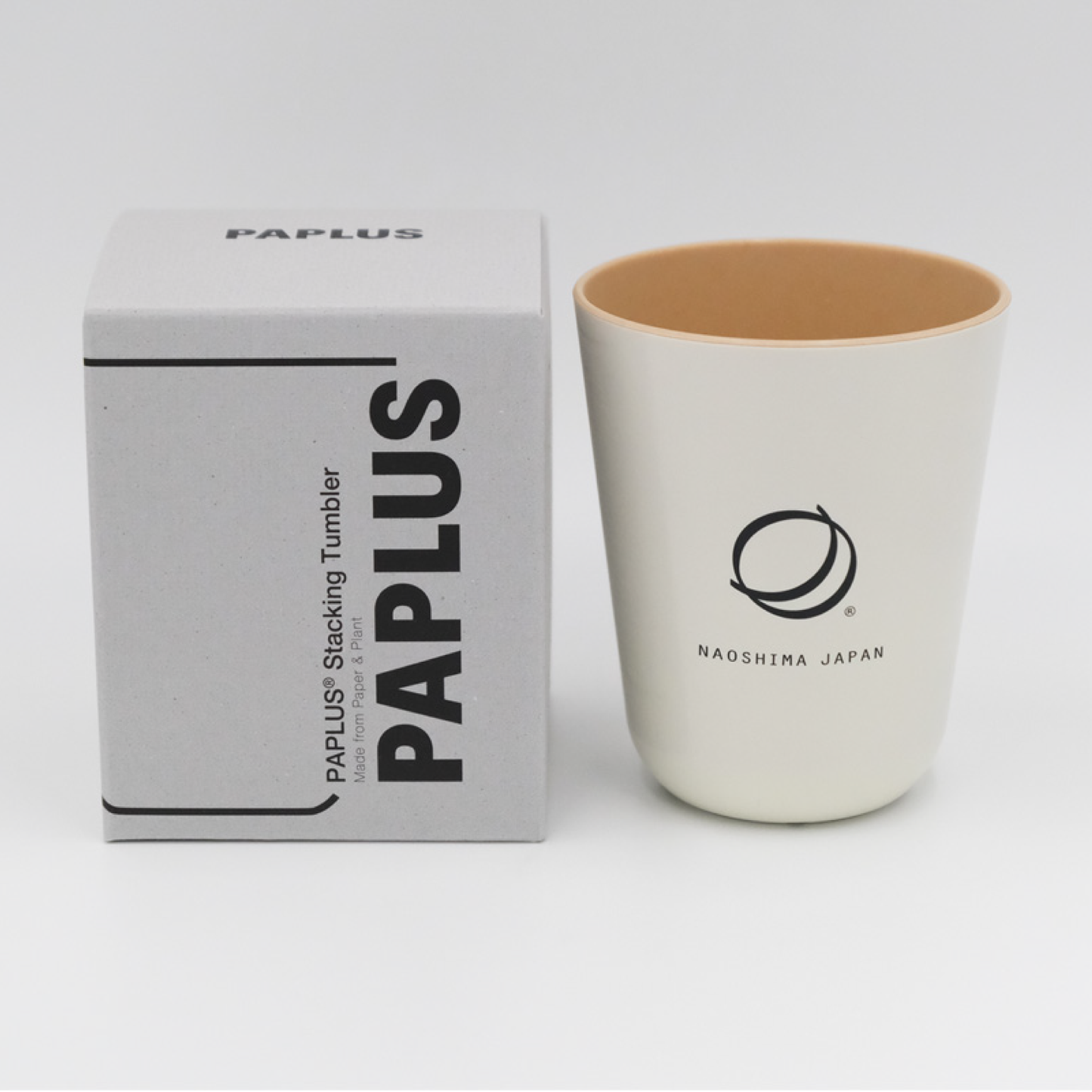 PAPLUS®×MIKAZUKISHOTEN Logo Stacking Tumbler 260ml