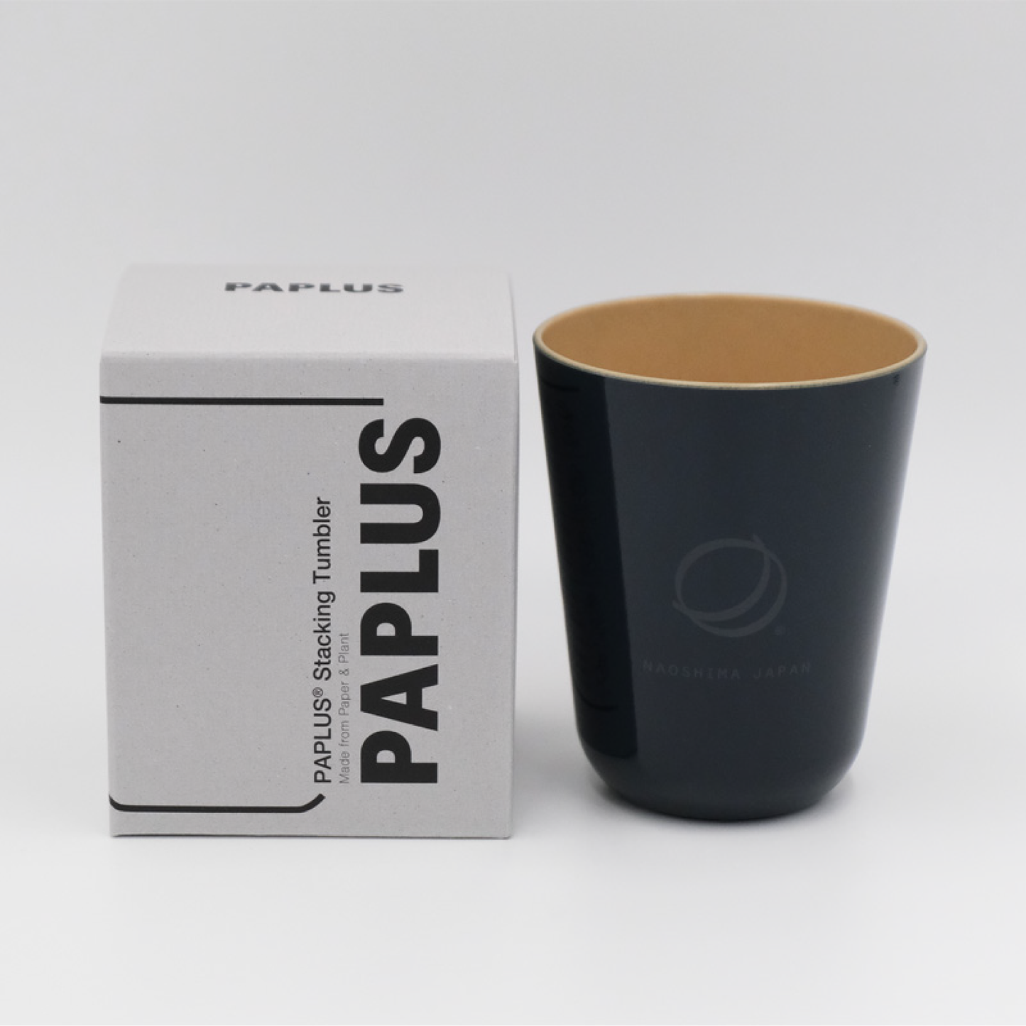 PAPLUS®×MIKAZUKISHOTEN Logo Stacking Tumbler 260ml
