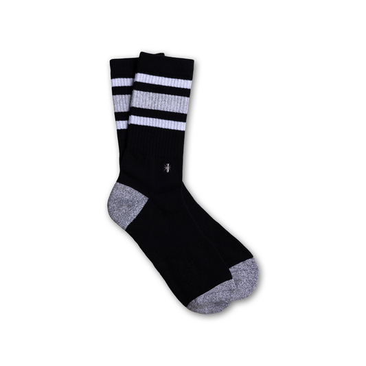 RETRO SERIES SOCKS BLACK/voted