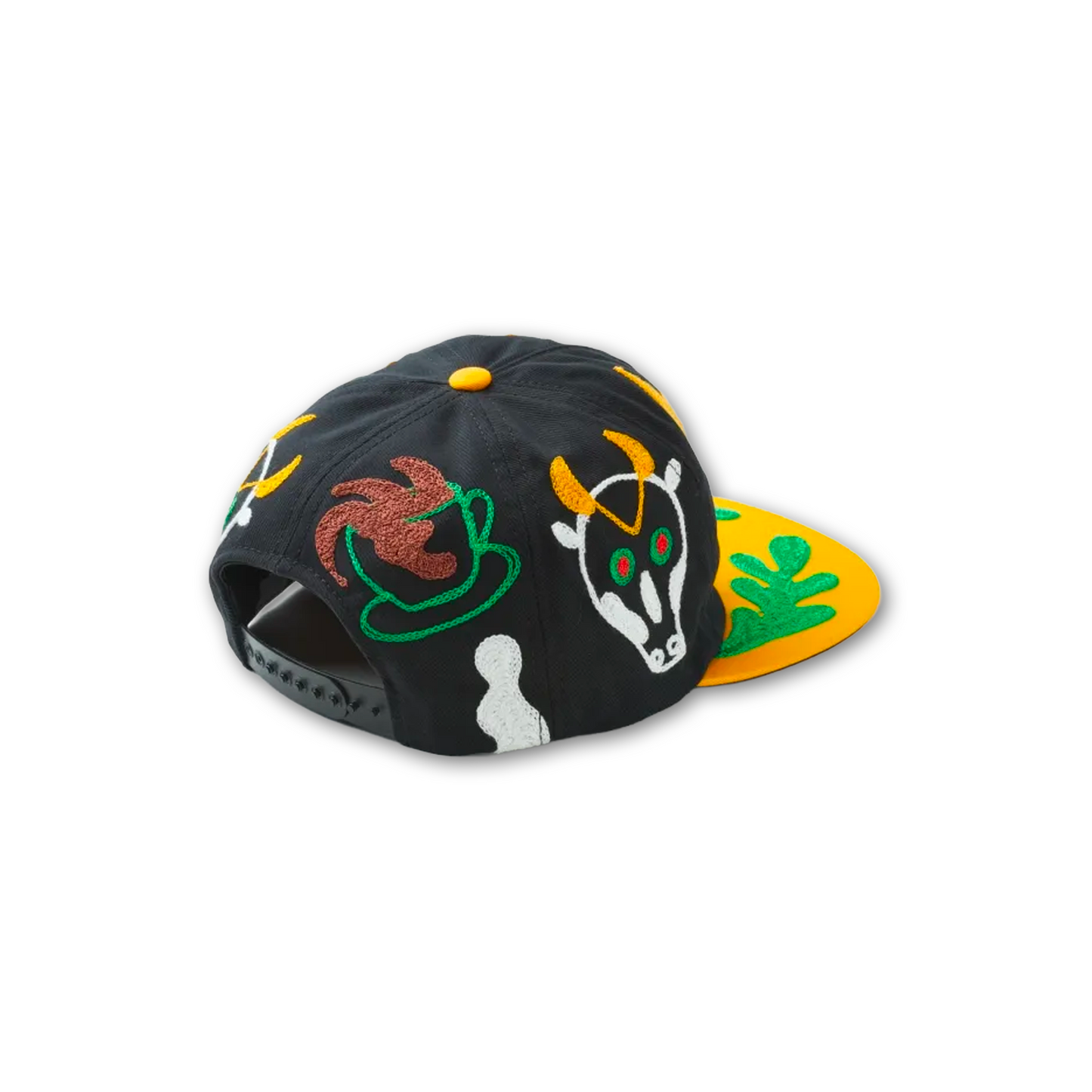 BULL chain stitch embroidery CAP/Clayton Patterson