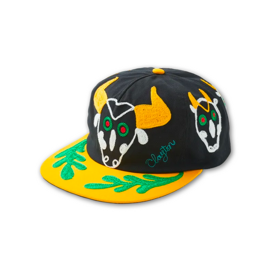 BULL chain stitch embroidery CAP/Clayton Patterson
