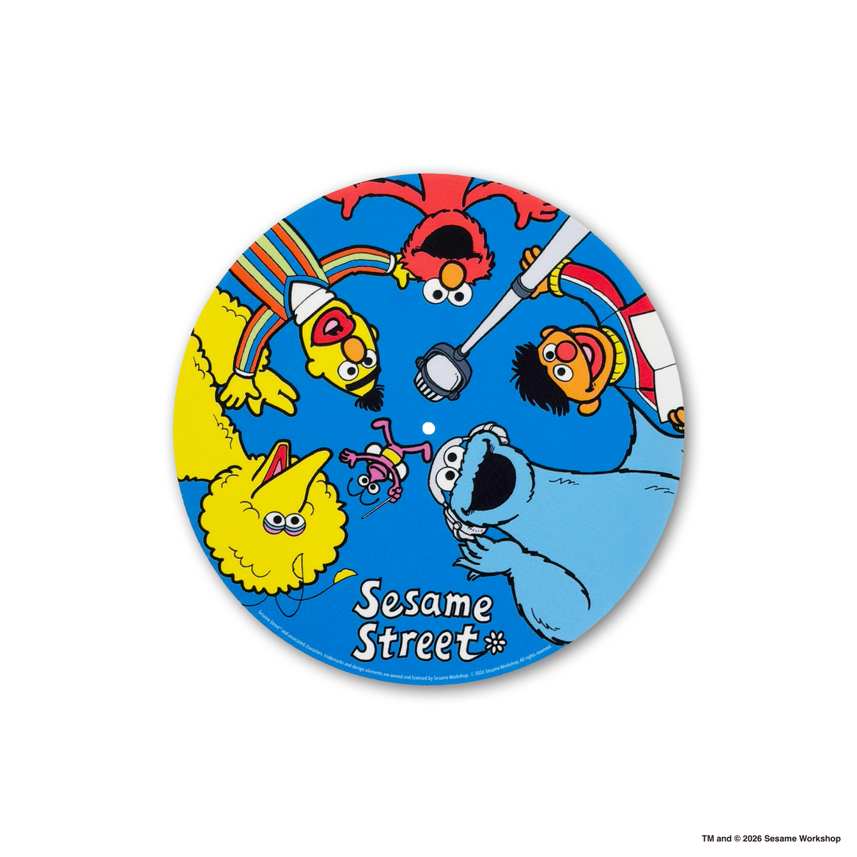 12” SLIPMAT B / SESAME STREET