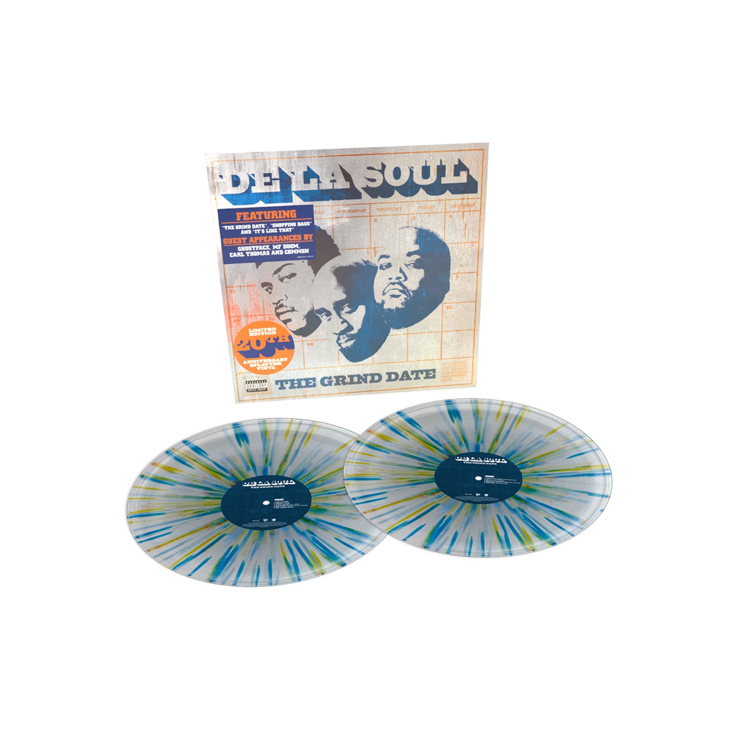 THE GRIND DATE 20TH ANNIVERSARY EDITION SPLATTER VINYL(2LP)/DE LA SOUL
